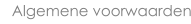 Algemene voorwaarden